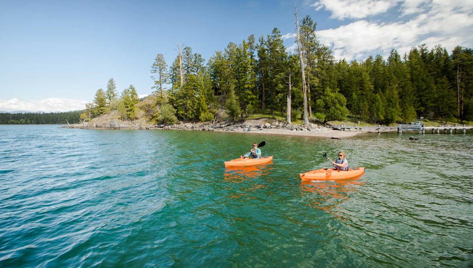 Flathead Lake, Montana, USA